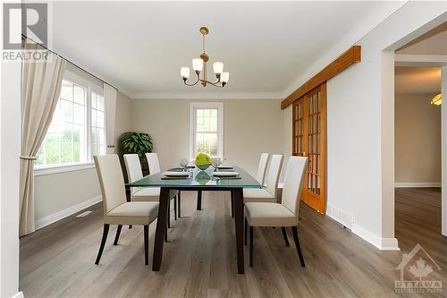 Dining area - 4239 Fallowfield Road, Ottawa, ON - Indoor Photo Showing Dining Room