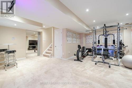 1 Milkweed Crescent, Brampton (Northwest Sandalwood Parkway), ON - Indoor Photo Showing Gym Room