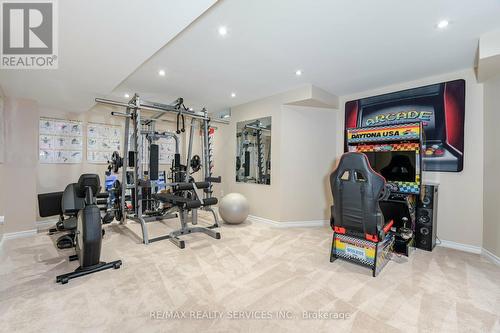 1 Milkweed Crescent, Brampton (Northwest Sandalwood Parkway), ON - Indoor Photo Showing Gym Room