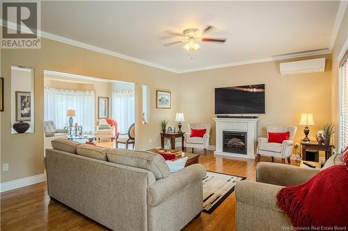 31 Florence Drive, Grand Bay-Westfield, NB - Indoor Photo Showing Living Room With Fireplace