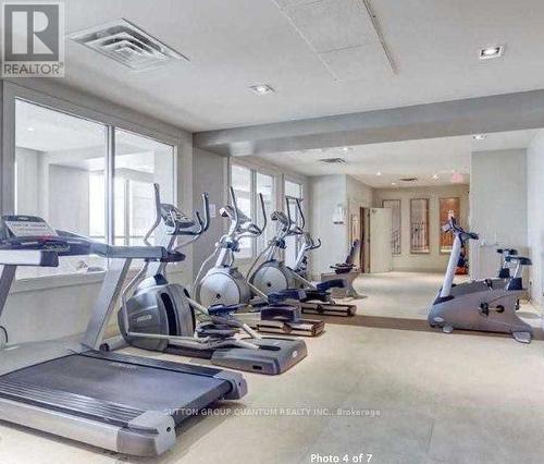 3507 - 388 Prince Of Wales Drive, Mississauga, ON - Indoor Photo Showing Gym Room