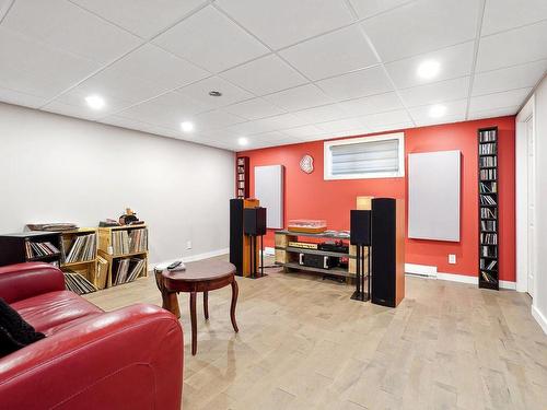 Family room - 20 Rue Guy, Saint-Côme, QC - Indoor Photo Showing Basement