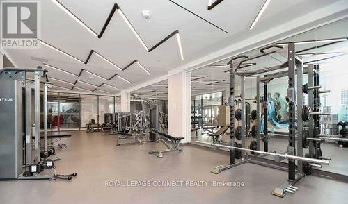 2301 - 225 Sumach Street, Toronto (Regent Park), ON - Indoor Photo Showing Gym Room