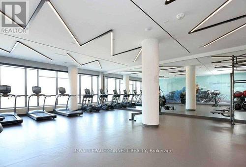 2301 - 225 Sumach Street, Toronto (Regent Park), ON - Indoor Photo Showing Gym Room