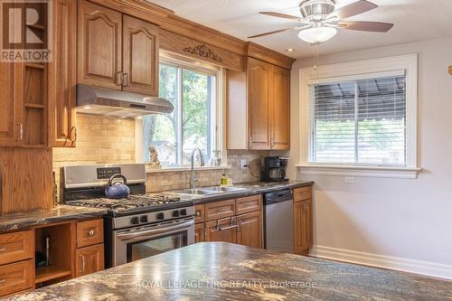 15 Rosewood Avenue, Welland, ON - Indoor Photo Showing Kitchen With Double Sink