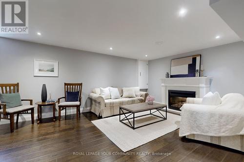 272 Third Line, Oakville (Bronte West), ON - Indoor Photo Showing Living Room With Fireplace