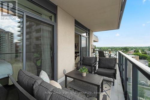 1003 - 35 Fontenay Court, Toronto (Edenbridge-Humber Valley), ON - Outdoor With Balcony With Exterior