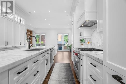 1 Le May Road, Toronto, ON - Indoor Photo Showing Kitchen With Double Sink With Upgraded Kitchen