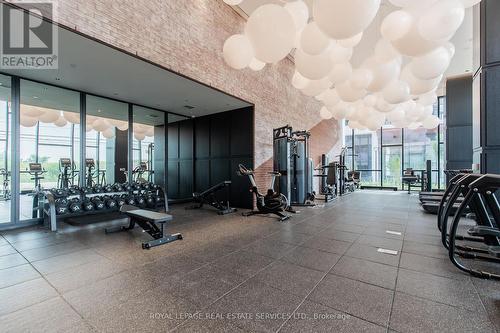 2205 - 3220 William Coltson Avenue, Oakville, ON - Indoor Photo Showing Gym Room