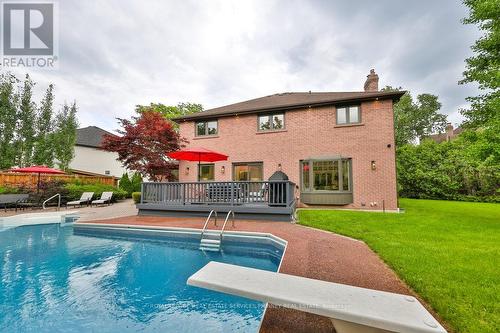 2050 Saint Andrews Place, Mississauga (Sheridan), ON - Outdoor With In Ground Pool With Deck Patio Veranda With Backyard