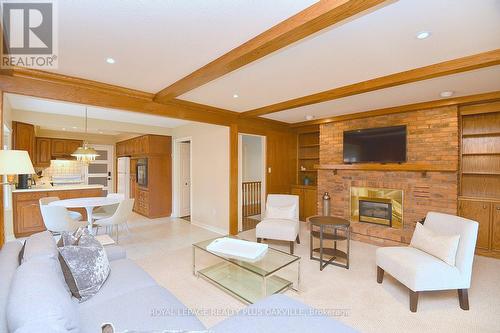 258 Shoreacres Road, Burlington (Shoreacres), ON - Indoor Photo Showing Other Room With Fireplace