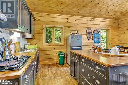 1880 Boldts Lane, Minden Hills, ON - Indoor Photo Showing Kitchen With Double Sink