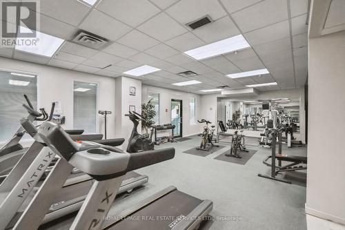 309 - 415 Locust Street, Burlington, ON - Indoor Photo Showing Gym Room