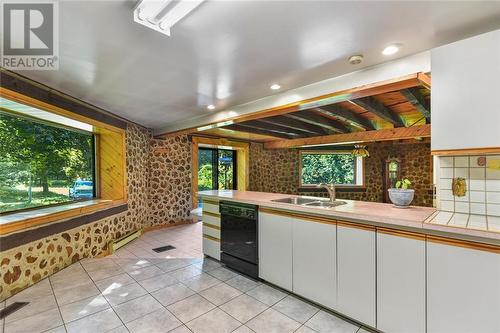 4825 Mccully Road, Augusta, ON - Indoor Photo Showing Kitchen With Double Sink