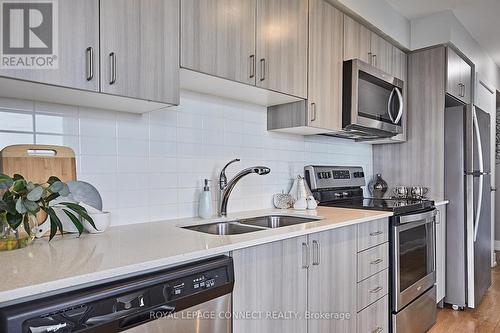 2002 - 1255 Bayly Street, Pickering, ON - Indoor Photo Showing Kitchen With Stainless Steel Kitchen With Double Sink With Upgraded Kitchen