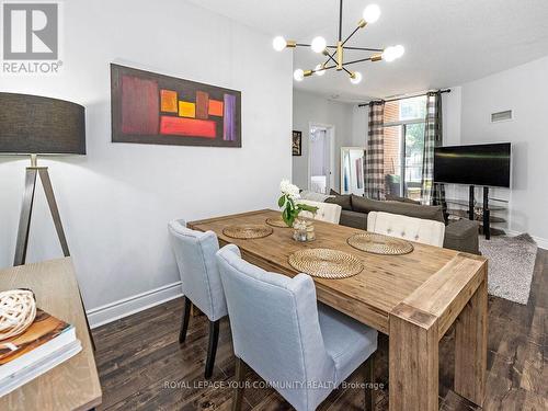 114 - 25 Earlington Avenue, Toronto (Kingsway South), ON - Indoor Photo Showing Dining Room