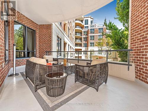 114 - 25 Earlington Avenue, Toronto (Kingsway South), ON - Outdoor With Balcony With Exterior