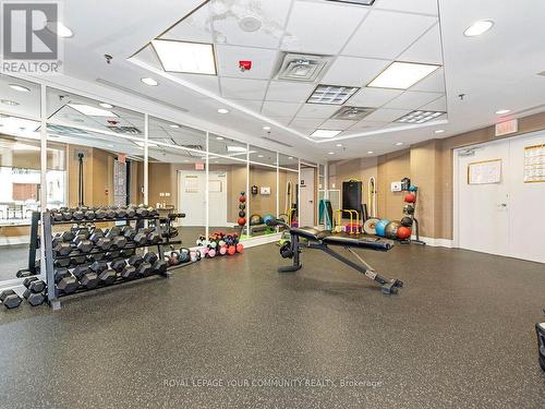 114 - 25 Earlington Avenue, Toronto (Kingsway South), ON - Indoor Photo Showing Gym Room