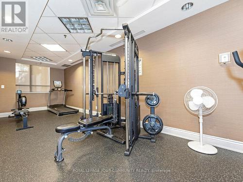 114 - 25 Earlington Avenue, Toronto (Kingsway South), ON - Indoor Photo Showing Gym Room