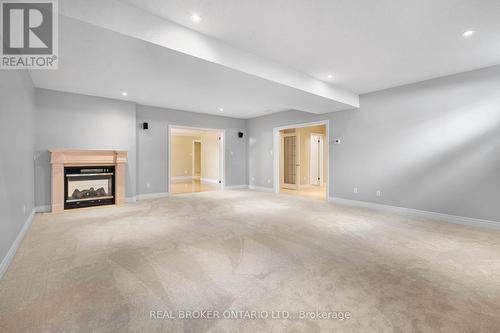 22 Black Maple Crescent, Kitchener, ON - Indoor With Fireplace