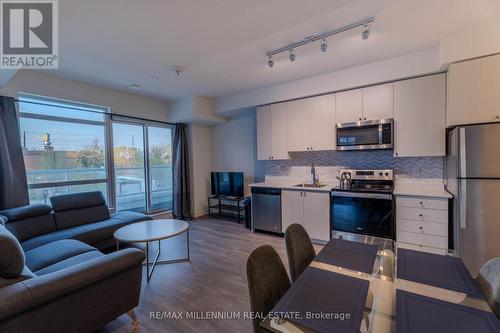 216 - 10 Wilby Crescent, Toronto (Weston), ON - Indoor Photo Showing Kitchen With Stainless Steel Kitchen