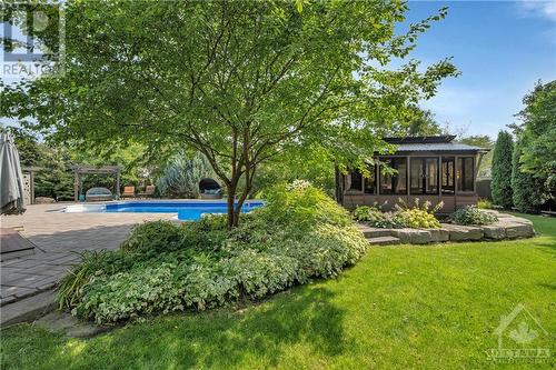 32 Baroness Drive, Ottawa, ON - Outdoor With In Ground Pool With Deck Patio Veranda