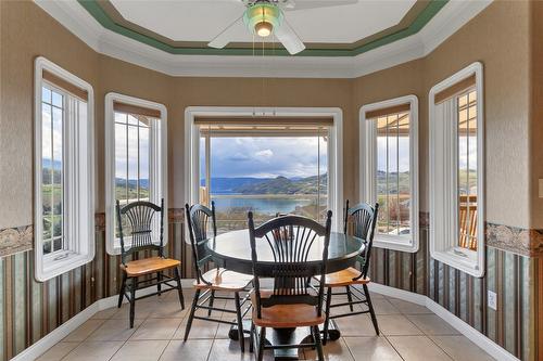 633 Middleton Way, Coldstream, BC - Indoor Photo Showing Dining Room