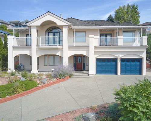 633 Middleton Way, Coldstream, BC - Outdoor With Balcony With Facade