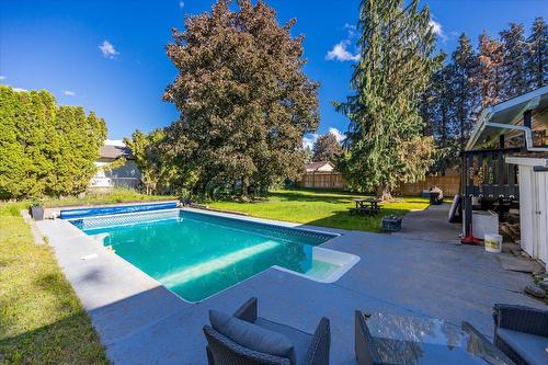 4671 Fordham Road, Kelowna, BC - Outdoor With In Ground Pool With Backyard