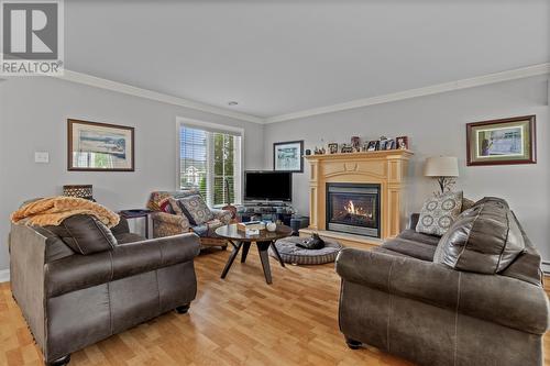 26 Palm Drive, St John'S, NL - Indoor Photo Showing Living Room With Fireplace