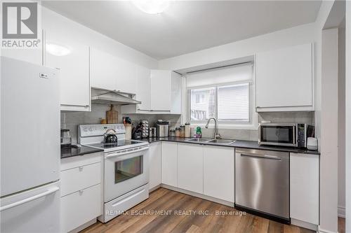 8 - 596 Grey Street, Brant, ON - Indoor Photo Showing Kitchen With Double Sink