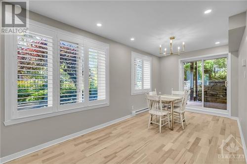 33 Charles Street Unit#1, Ottawa, ON - Indoor Photo Showing Dining Room