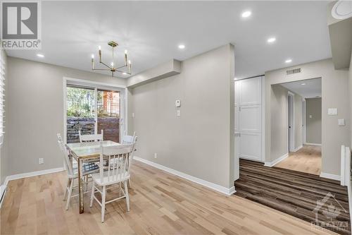 33 Charles Street Unit#1, Ottawa, ON - Indoor Photo Showing Dining Room