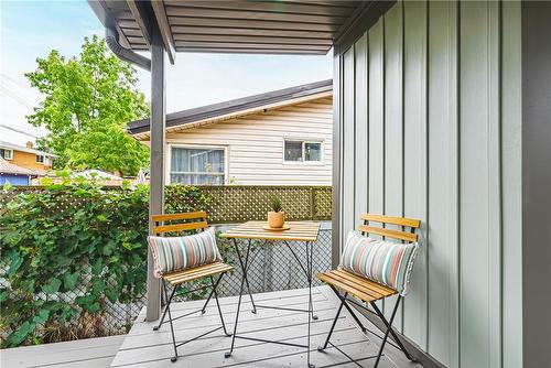 276 Ivon Avenue, Hamilton, ON - Outdoor With Deck Patio Veranda With Exterior