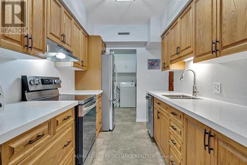 107 - 40 Auburn Street, Peterborough (Ashburnham), ON - Indoor Photo Showing Kitchen With Double Sink