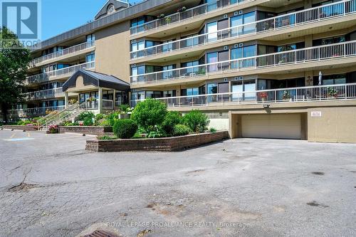 107 - 40 Auburn Street, Peterborough (Ashburnham), ON - Outdoor With Balcony With Facade