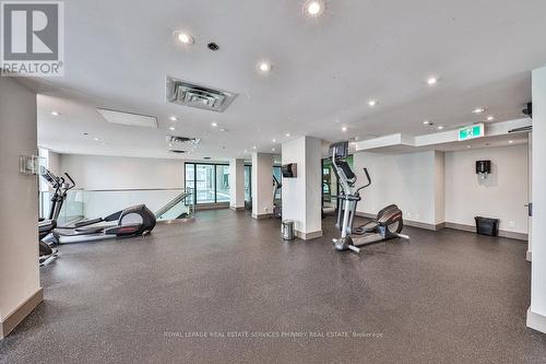 Ph2803 - 3985 Grand Park Drive, Mississauga, ON - Indoor Photo Showing Gym Room