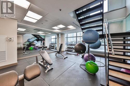 Ph2803 - 3985 Grand Park Drive, Mississauga, ON - Indoor Photo Showing Gym Room