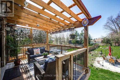 131 Tamarack Boulevard, Woodstock, ON - Outdoor With Deck Patio Veranda