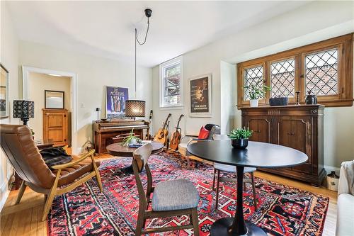 Stunning living area - 607 Locust Street, Burlington, ON - Indoor Photo Showing Dining Room