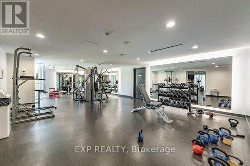 904 - 1940 Ironstone Drive, Burlington (Uptown), ON - Indoor Photo Showing Gym Room