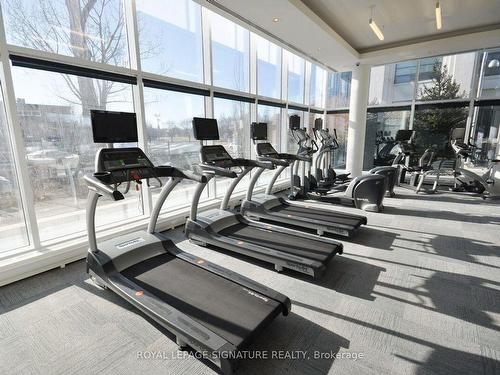 602-90 Stadium Rd, Toronto, ON - Indoor Photo Showing Gym Room