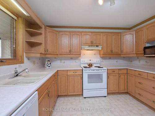 245 Penetanguishene Rd N, Oro-Medonte, ON - Indoor Photo Showing Kitchen With Double Sink