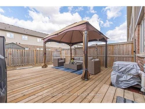 128 Kinsman Dr, Hamilton, ON - Outdoor With Deck Patio Veranda With Exterior