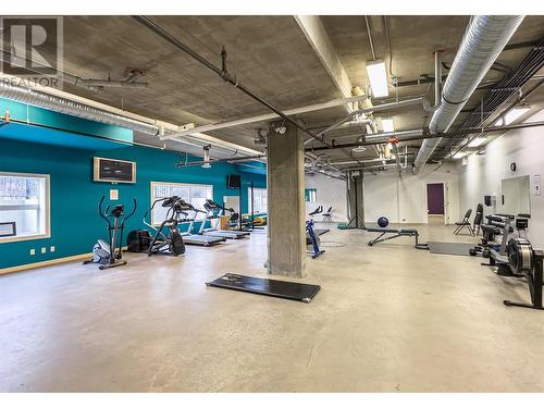 1481 Glenmore Road N Unit# 210, Kelowna, BC - Indoor Photo Showing Gym Room