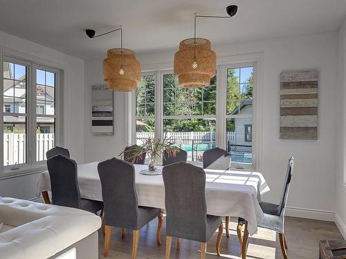 Salle Ã  manger - 19 Av. Des Buses, Saint-Sauveur, QC - Indoor Photo Showing Dining Room