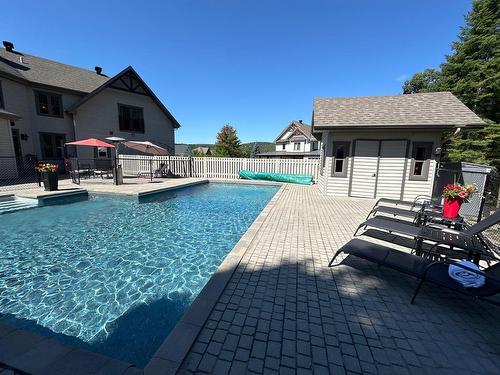 Piscine - 19 Av. Des Buses, Saint-Sauveur, QC - Outdoor With In Ground Pool