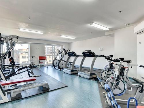 Exercise room - 311-3300 Boul. Cavendish, Montréal (Côte-Des-Neiges/Notre-Dame-De-Grâce), QC - Indoor Photo Showing Gym Room