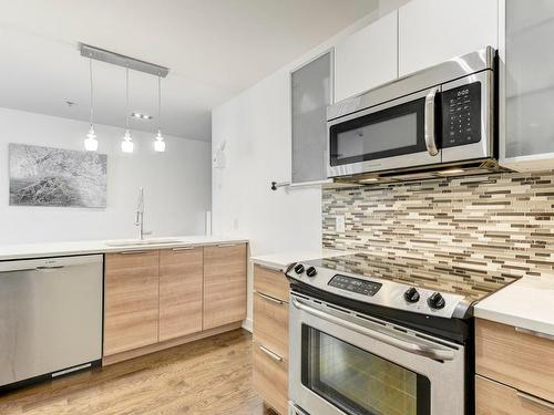 Kitchen - 311-3300 Boul. Cavendish, Montréal (Côte-Des-Neiges/Notre-Dame-De-Grâce), QC - Indoor Photo Showing Kitchen With Upgraded Kitchen