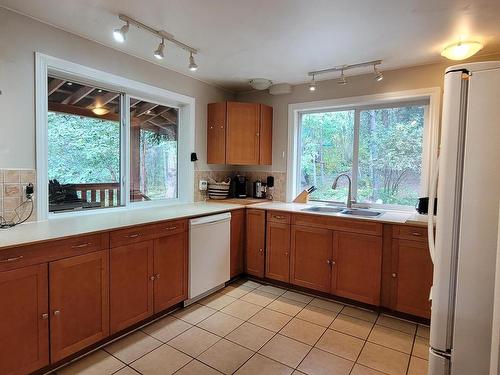 1243 Bain Road, Clearwater, BC - Indoor Photo Showing Kitchen With Double Sink